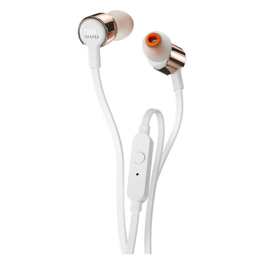 Earphones with microphone JBL Tune 210 JBLT210RGD rose gold