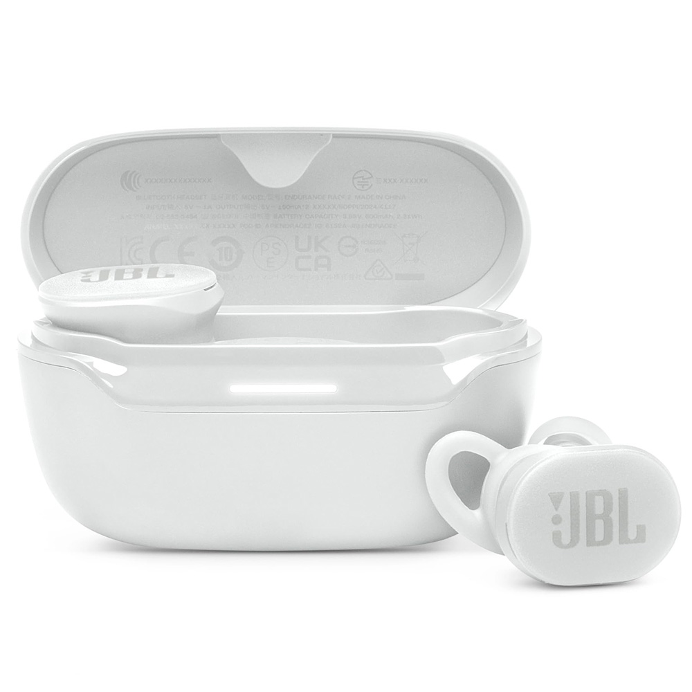 Bluetooth Earbuds JBL Endurance Race 2 True Wireless JBLENDURACE2WHT white