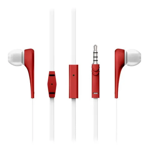 Earphones with microphone ENERGY SISTEM Style 1+ 446001 red