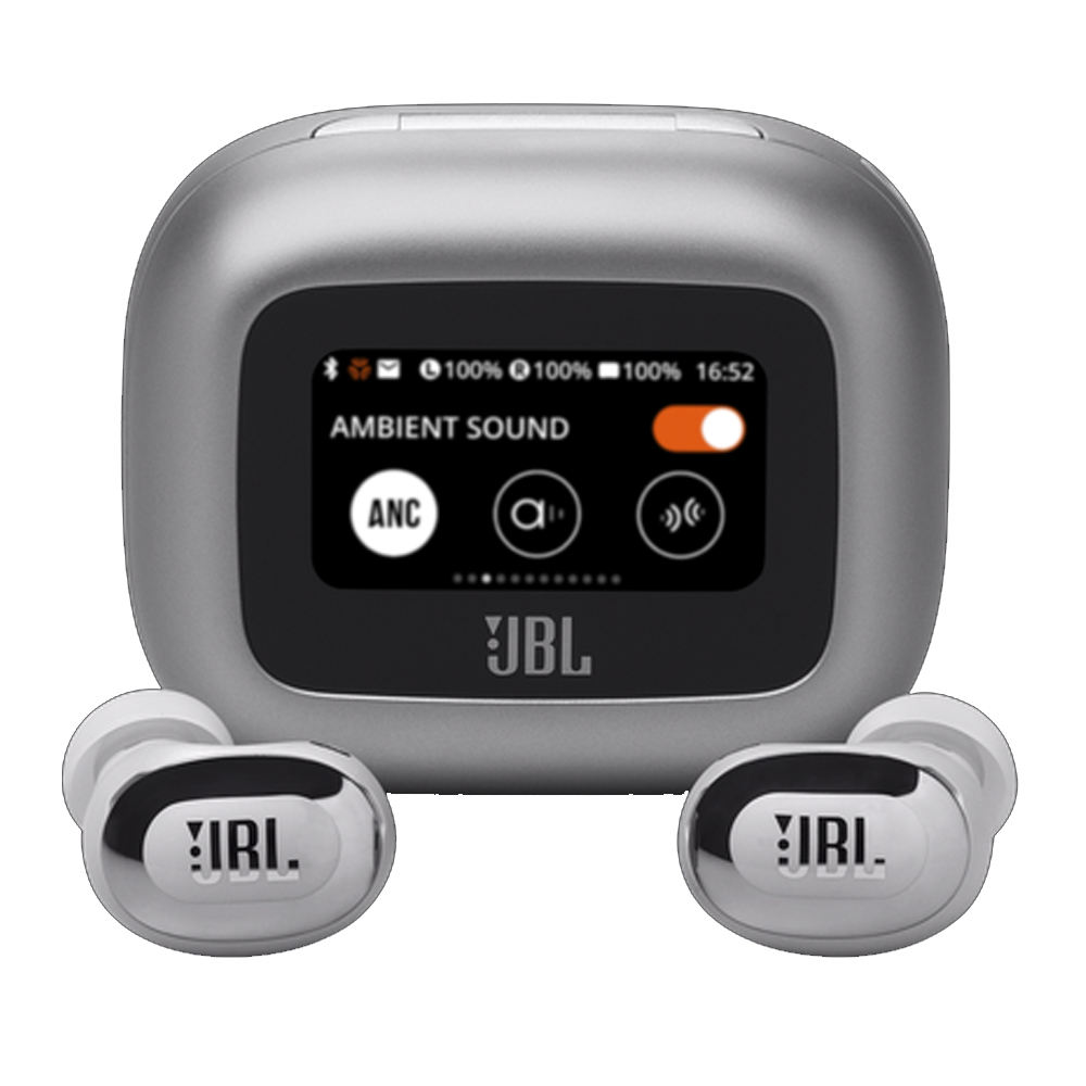 Bluetooth Earbuds JBL Live Buds 3 True Wireless JBLLIVEBUDS3SIL silver
