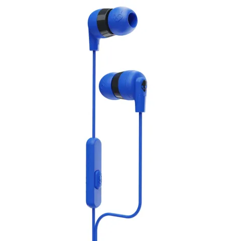 Earphones with microphone SKULLCANDY Ink'd+ S2IMY-M686 cobalt blue