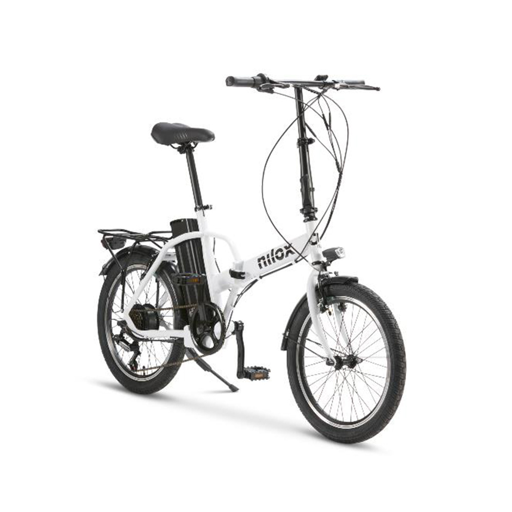 Electric Bicycle 20" NILOX J1 Pro NXEBJ1PROWH white