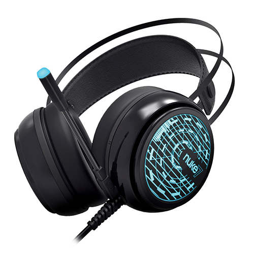 Headphones with microphone for PC ARMAGGEDDON Nuke 7 Ironsight black