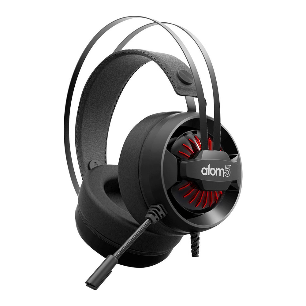 Headphones with microphone for PC ARMAGGEDDON Atom 5 black