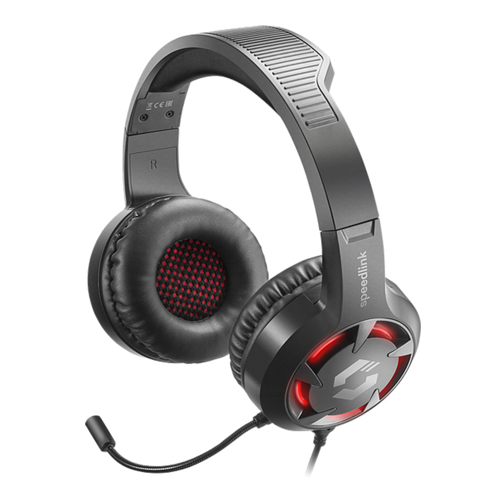 Headphones with microphone for PC Speedlink Casad SL-860008-BK black