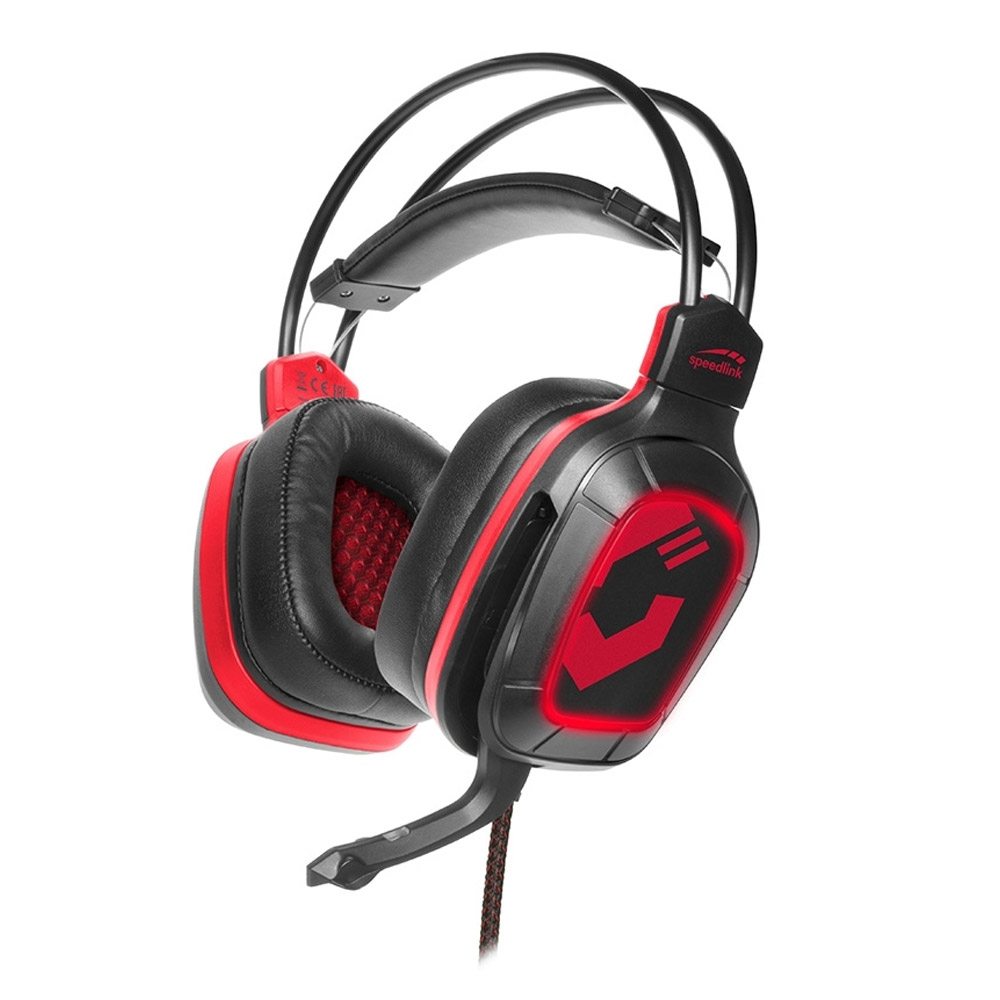 Headphones with microphone for PC Speedlink Draze SL-860012-BK black