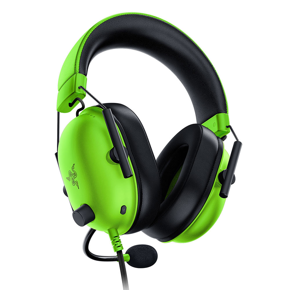 Headphones with microphone for PC/Console RAZER BlackShark V2 Χ green