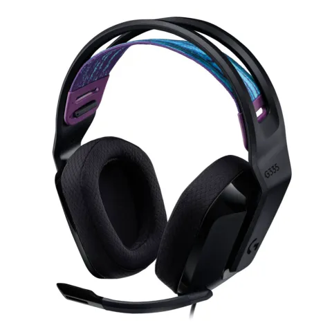 Headphones with microphone for PC/Console/Mobile LOGITECH G335 981-000978 black
