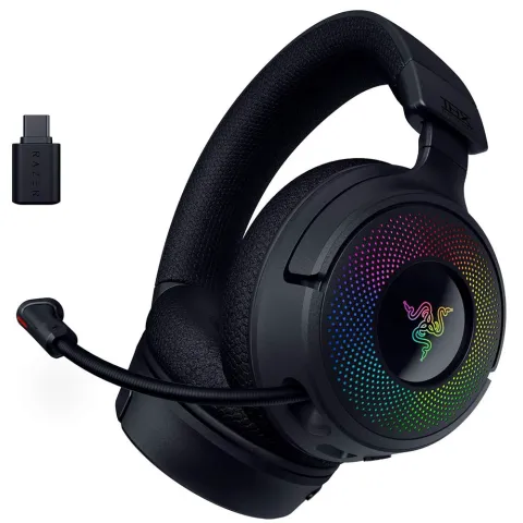 Cordless Headphones with microphone for PC/Console/Mobile RAZER Kraken V4 black