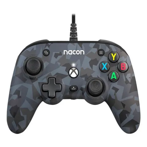 Corded gamepad for PC/Xbox One/Series X/S NACON Pro Compact camo grey