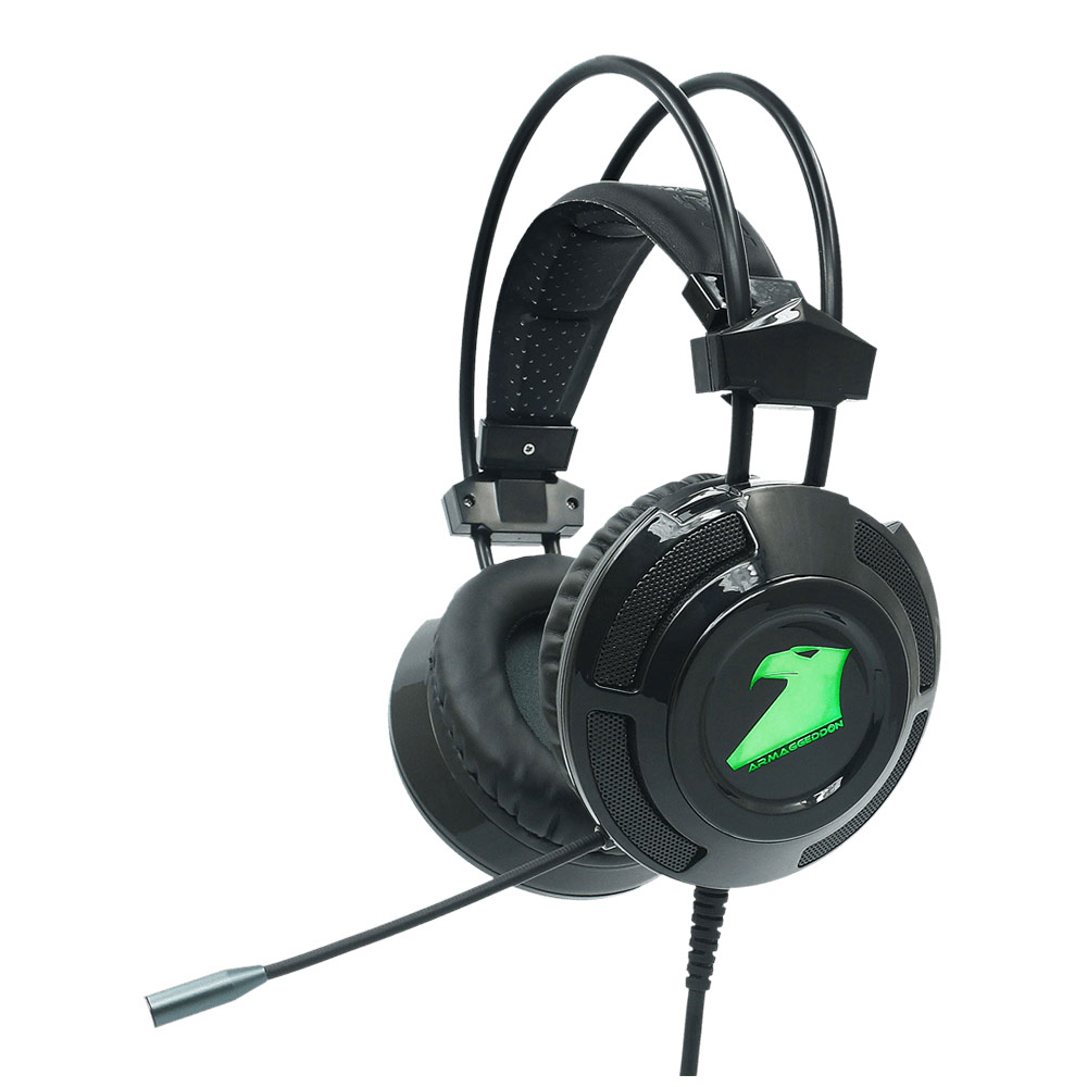 Headphones with microphone for PC ARMAGGEDDON Pro Gaming 7.1 Nuke 9 black