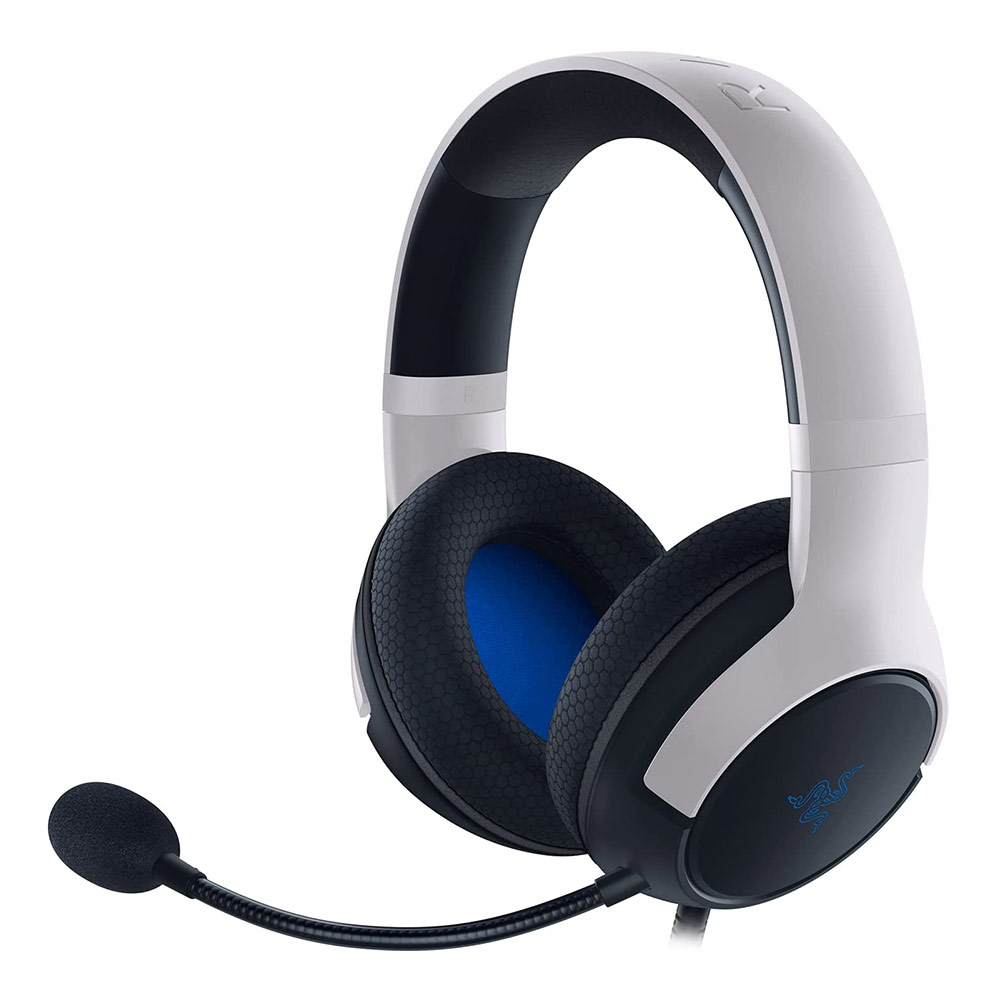 Headphones with microphone for PS5 RAZER Kaira X RZ04-03970200-R3M1 white
