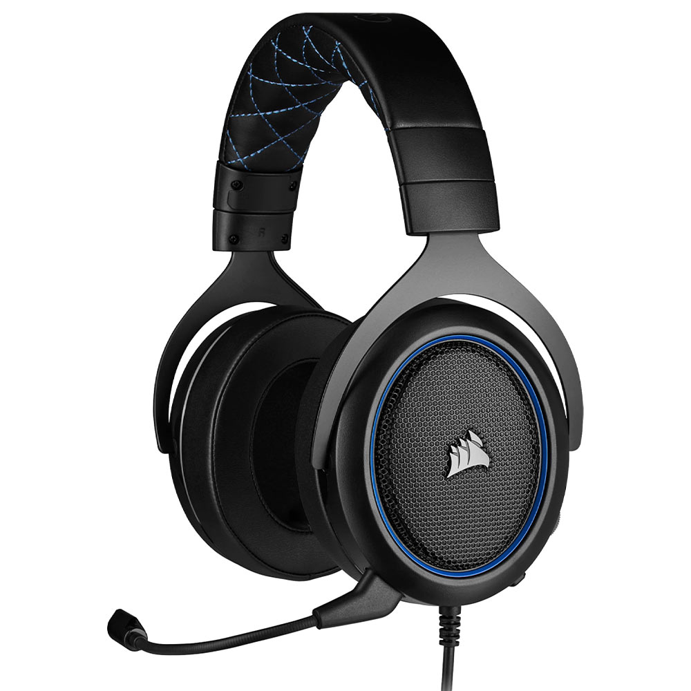 Headphones with microphone for PC/Console/Mobile CORSAIR HS50 Pro Stereo CA-9011217-EU black/blue