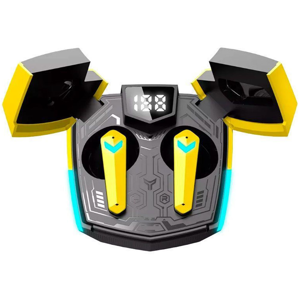 Bluetooth Earbuds CANYON Double Bee Gaming True Wireless CND-GTWS2Y yellow
