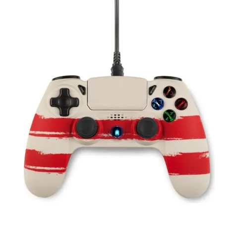 Corded Gamepad for PC/PS4 SPARTAN GEAR Hoplite 2 redline
