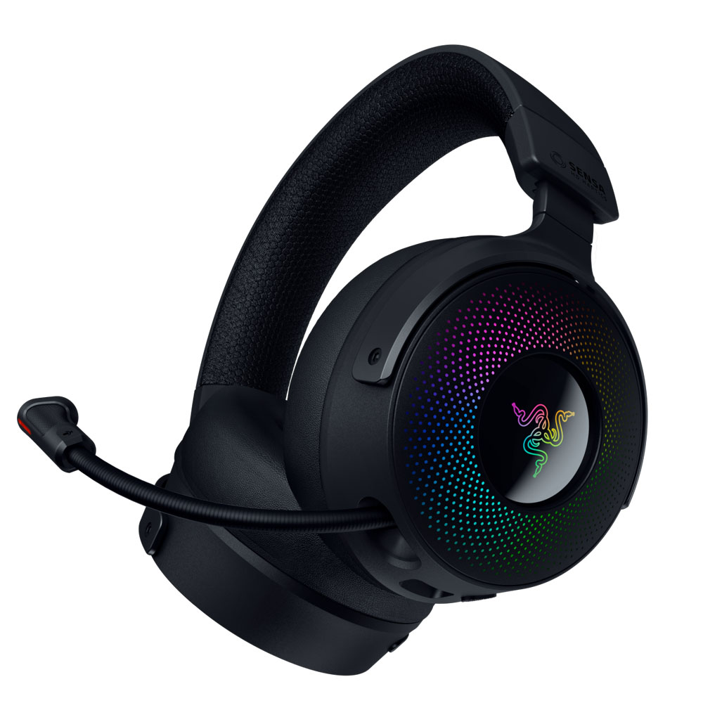 Cordless Headphones with microphone for PC/Console/Mobile RAZER Kraken V4 Pro black