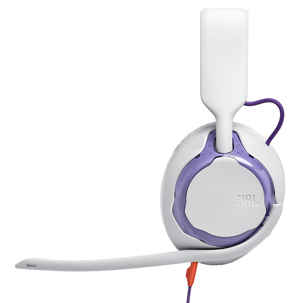 Headphones with microphone for PC/Console/Mobile JBL Quantum 250 white