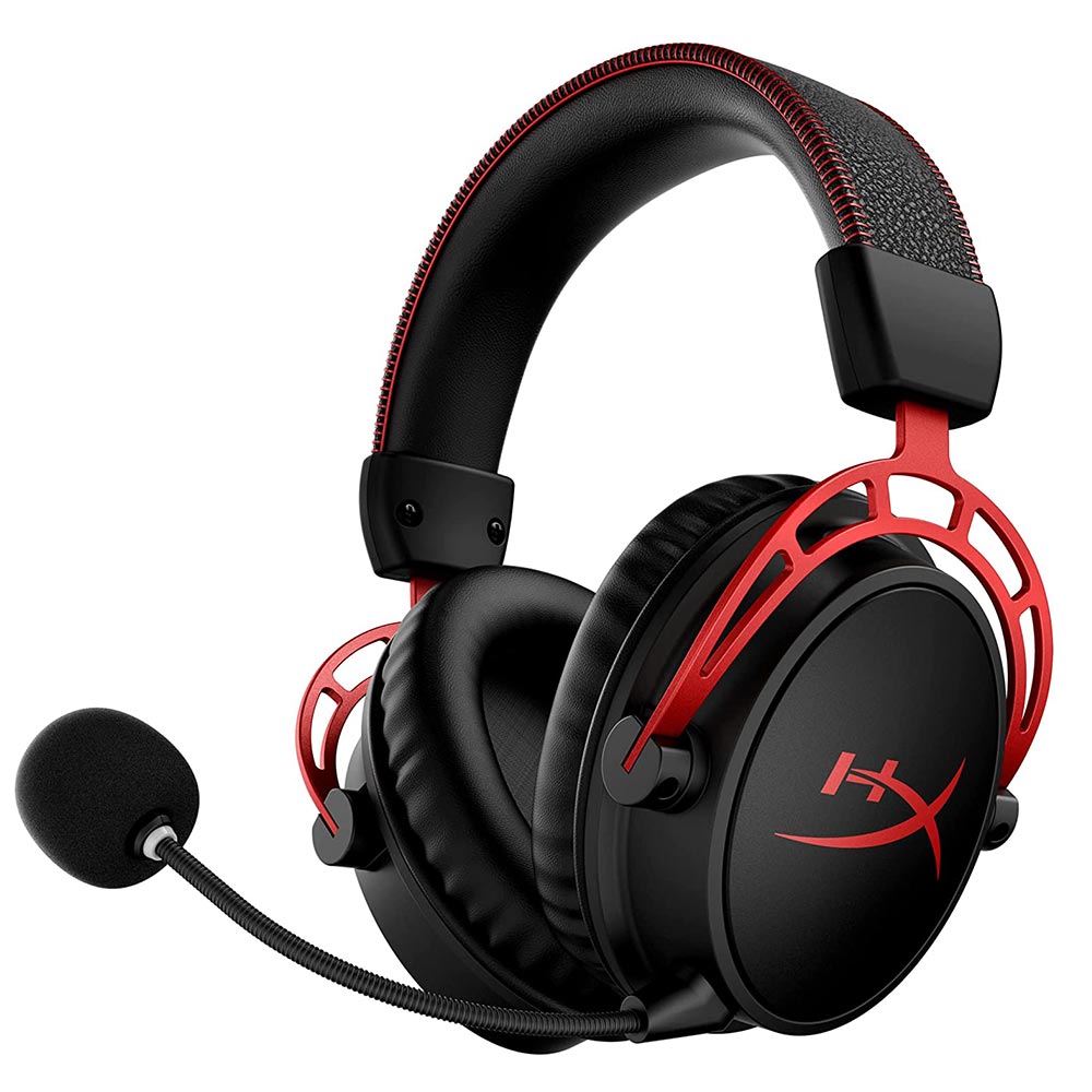 Cordless Headphones with microphone for PC/PS4/PS5 HyperX Cloud Alpha ANC 4P5D4AA black/red
