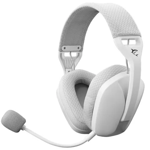 Cordless Headphones with microphone for PC/PS4/PS5 WHITE SHARK Butterfly WGH-2442 white