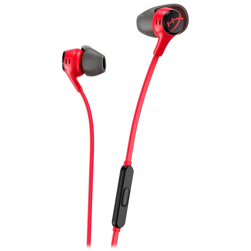 Earphones with microphone for PC/Console HyperX Cloud Earbuds II 705L8AA red