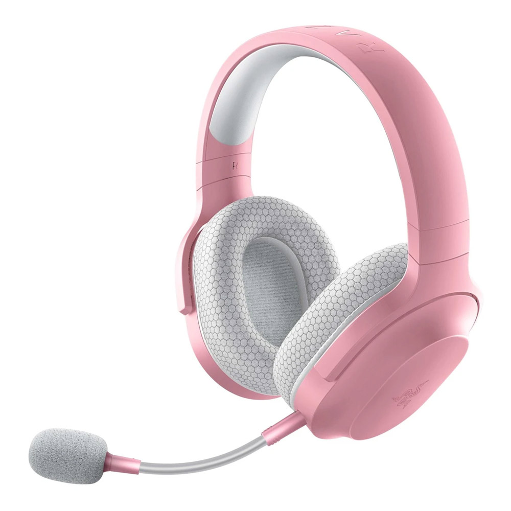 Cordless Headphones with microphone for PC/Console/Mobile RAZER Barracuda X Quartz pink