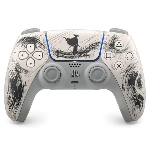 Cordless Gamepad for PS5 SONY Dualsense Ghost of Yotei Limited Edition black