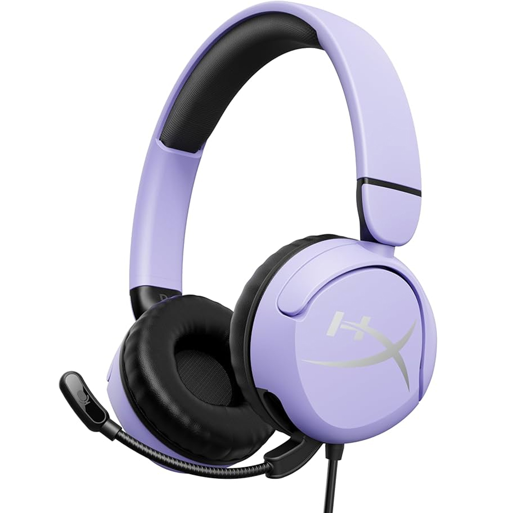 Headphones with microphone for PC/Console/Mobile HYPERX Cloud Mini Kids 7G8F5AA lavender