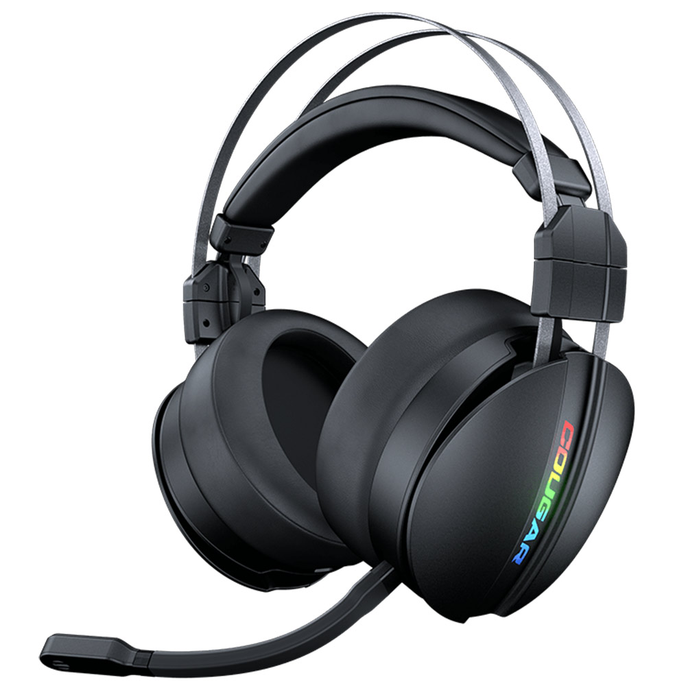 Cordless/Corded Headphones with microphone for PC/PS5/Xbox/Nintendo Switch COUGAR Omnes Essential 3HW50G53B.0001 black