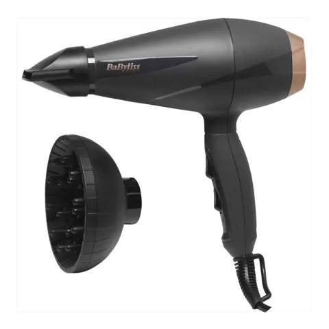 Hair dryer BABYLISS Smooth Pro 6709DE black/pink/gold