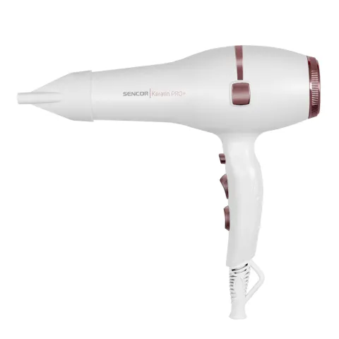 Hair dryer SENCOR SHD 8200GD white/gold