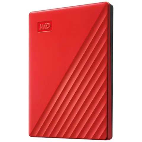 External Hard Disk HDD 2TB WESTERN DIGITAL My Passport WDBYVG0020BRD-WESN red