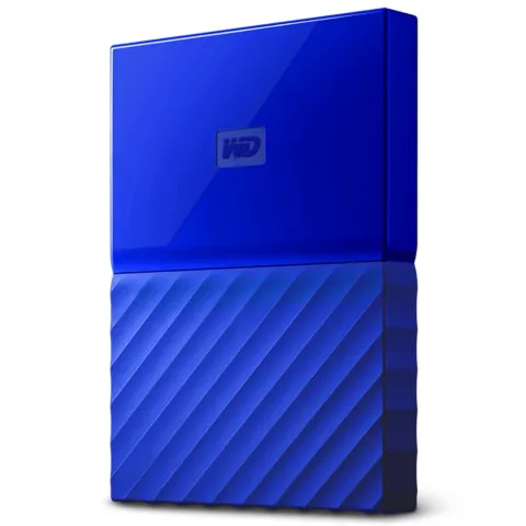 External Hard Disk HDD 4TB WESTERN DIGITAL My Passport WDBPKJ0040BBL-WESN blue