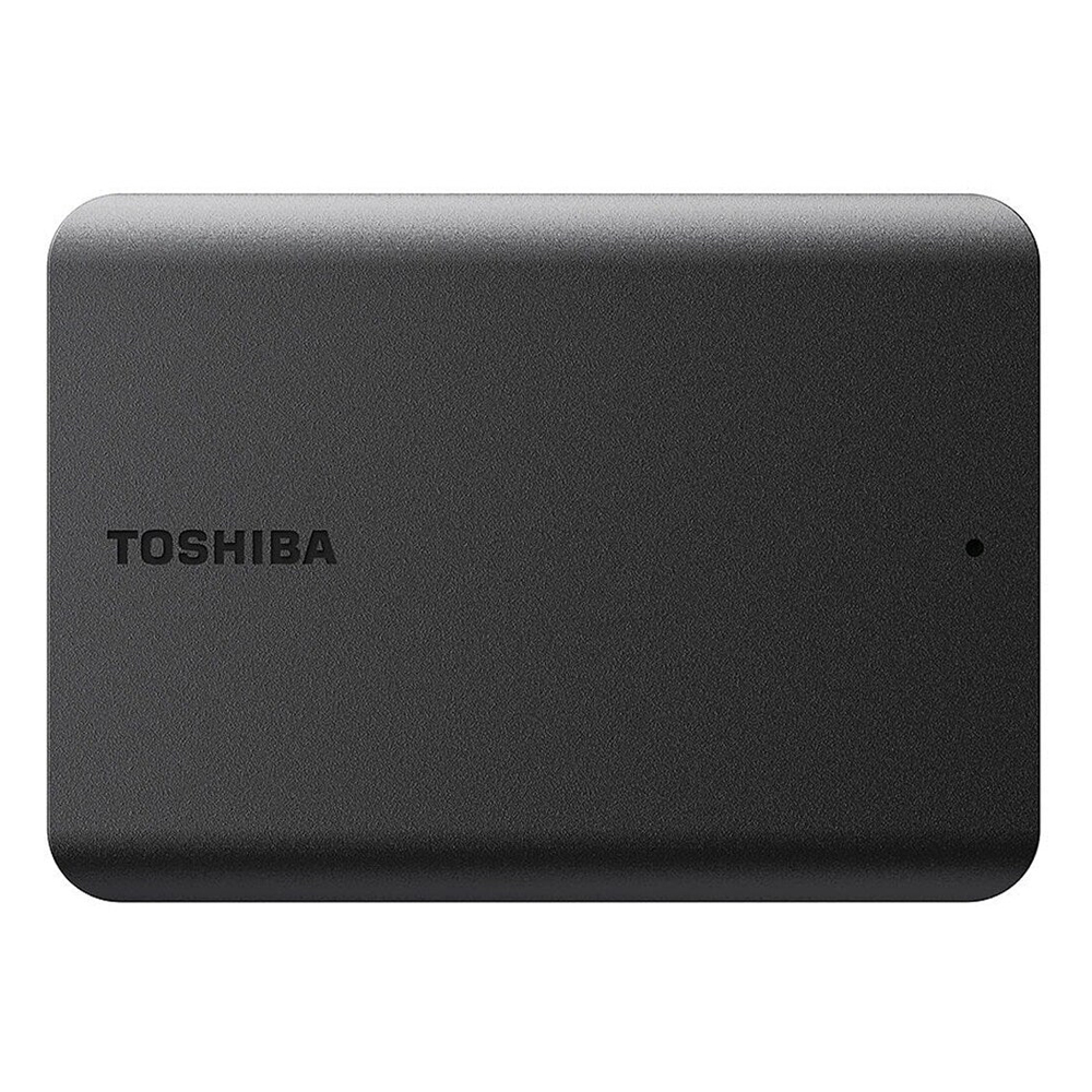 External Hard Disk HDD 2TB TOSHIBA Canvio Basics HDTB520EK3AA black