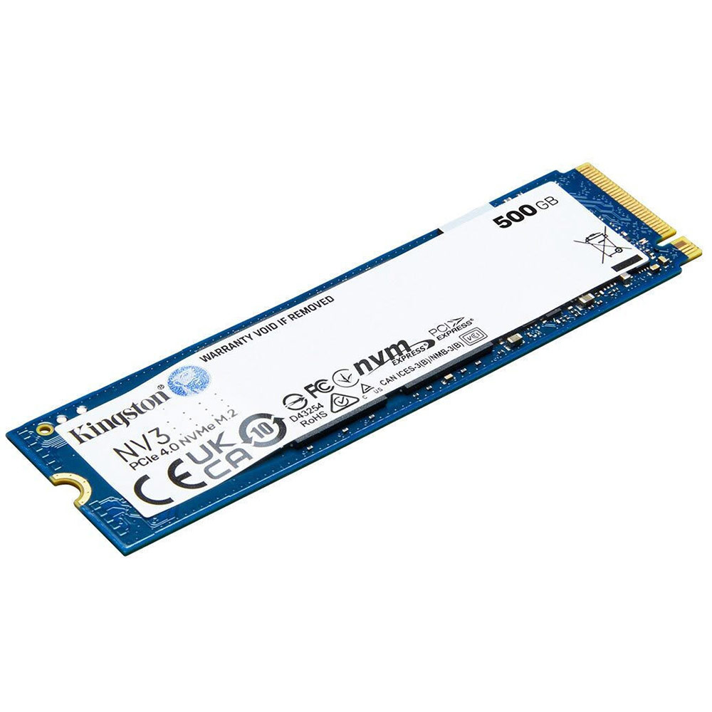 SSD 500MB KINGSTON NV3 PCIe 4.0 NVMe 4x4 SNV3S/500G