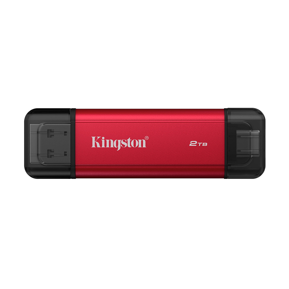 Portable SSD 2TB KINGSTON Dual SPSD/2TB red/black