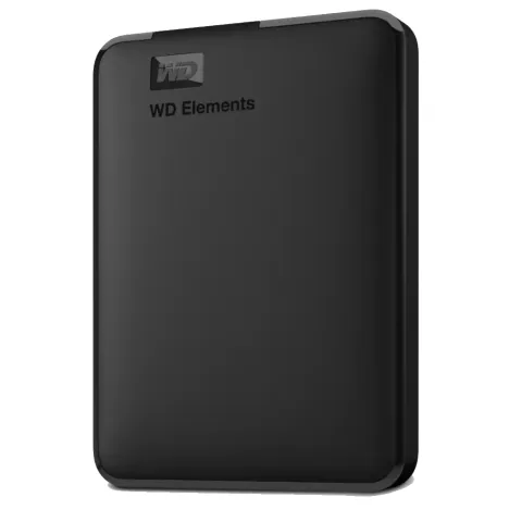 External Hard Disk HDD 5TB WESTERN DIGITAL Elements WDBU6Y0050BBK-WESN black