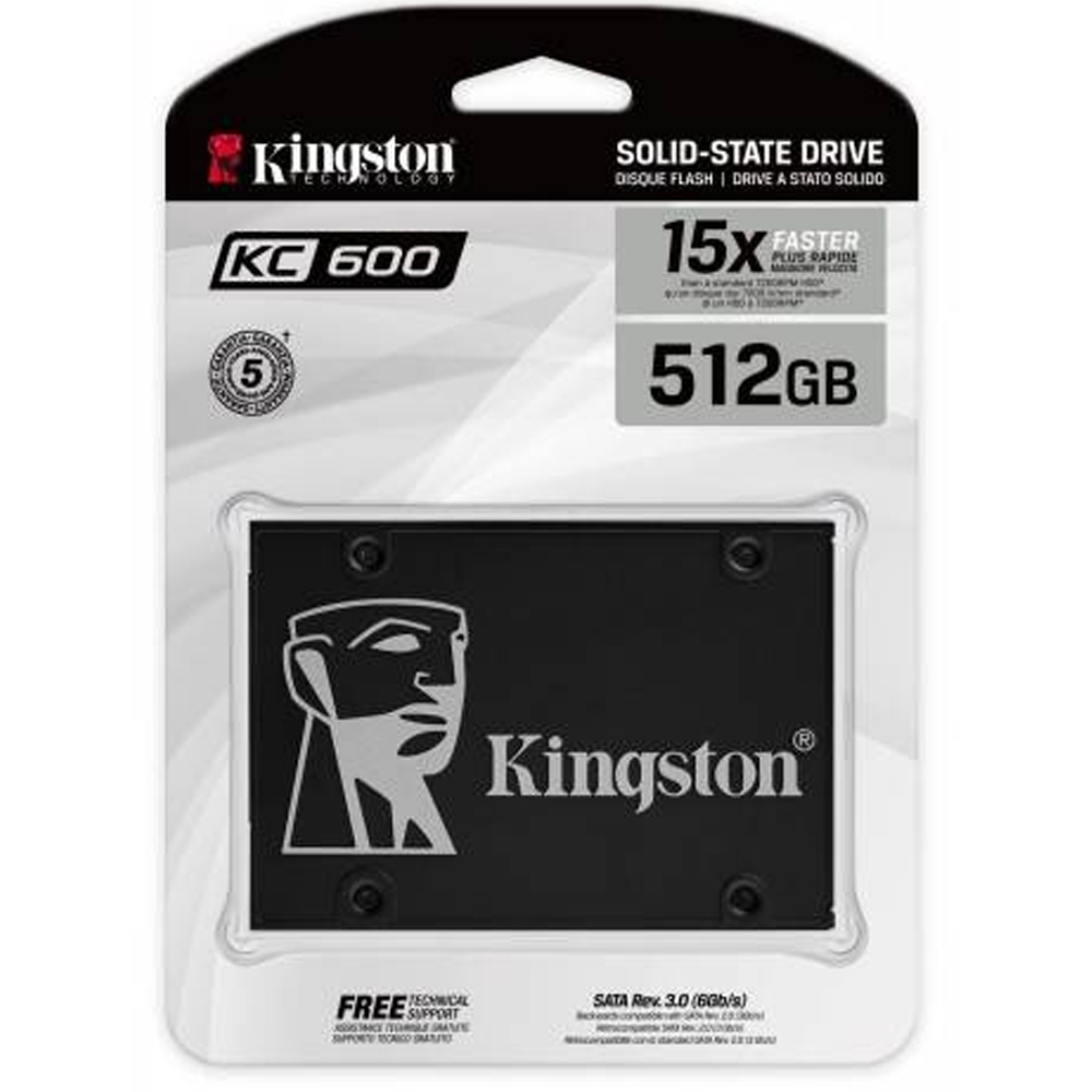 SSD 512GB KINGSTON SKC600/512G