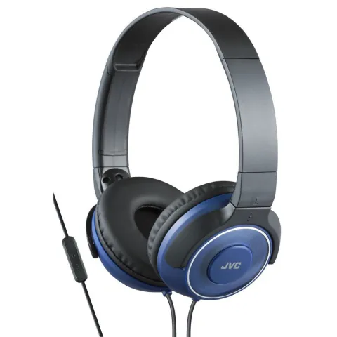Headphones with microphone JVC HA-SR225-A blue