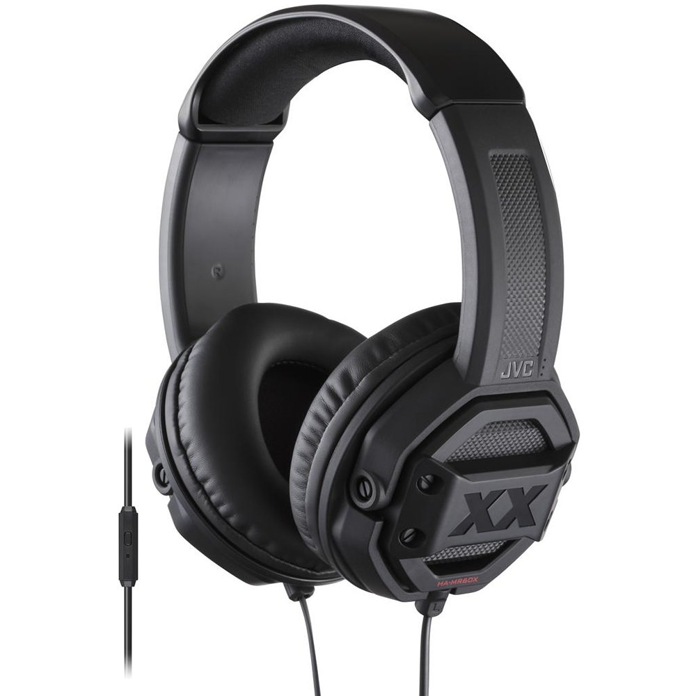 Headphones with microphone JVC Xtreme Xplosives HA-MR60X black