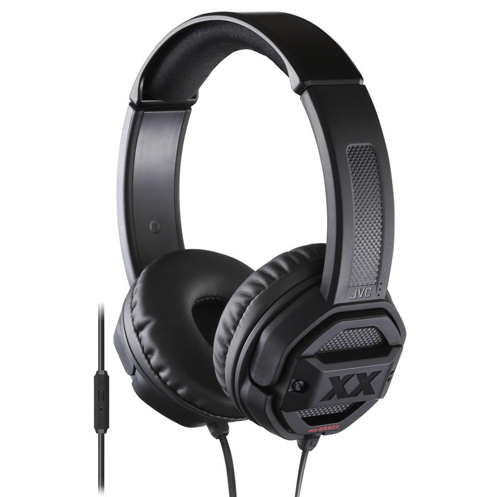 Headphones with microphone JVC Xtreme Xplosives HA-SR50X black