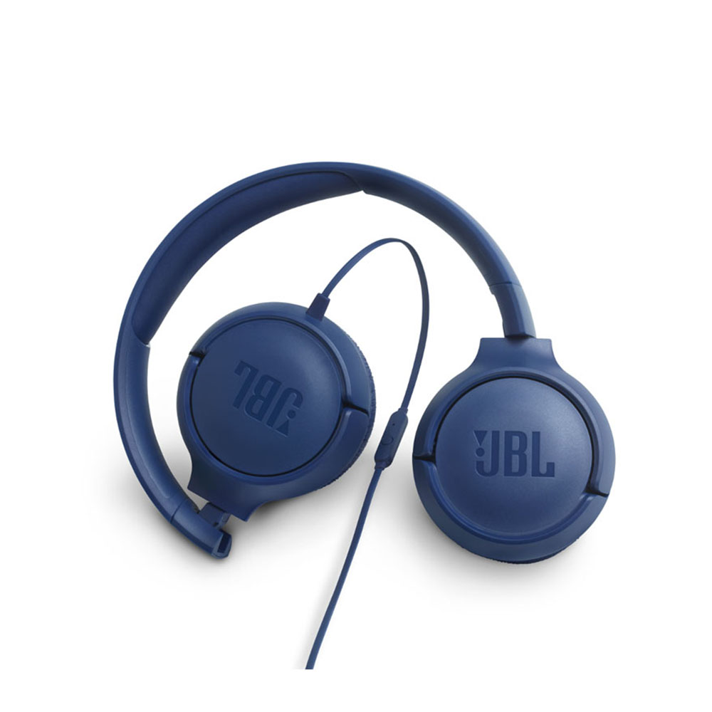 Headphones with microphone JBL TUNE500 blue
