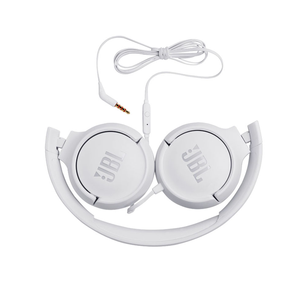 Headphones with microphone JBL TUNE500 white