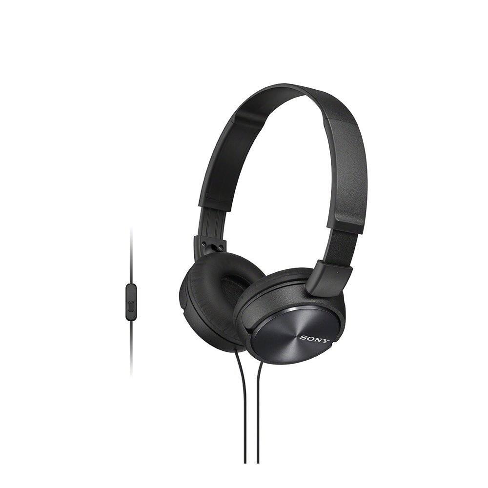Headphones w/Microphone SONY MDR-ZX310AP black
