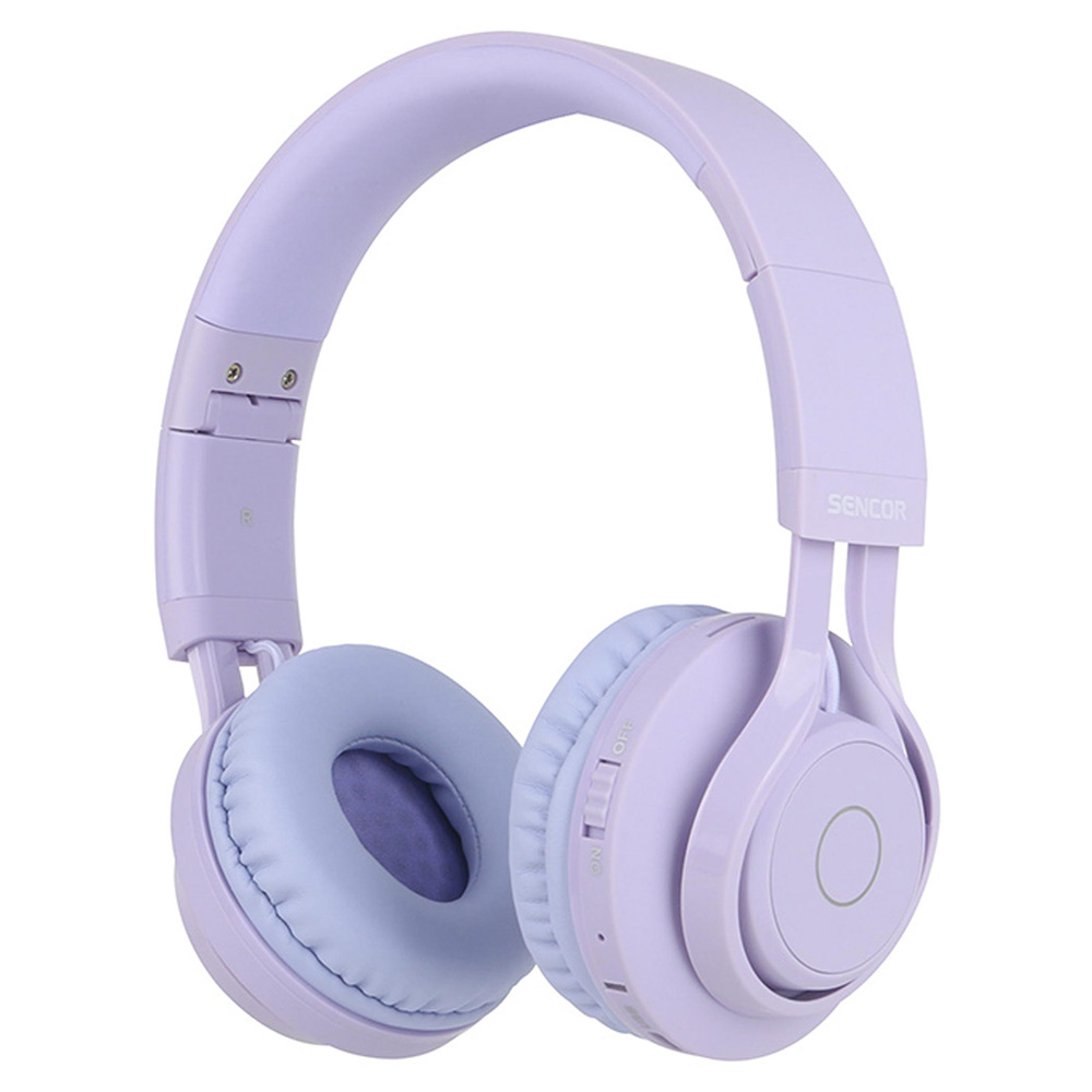 Cordless Headphones with microphone SENCOR SEP Frieza Kids purple