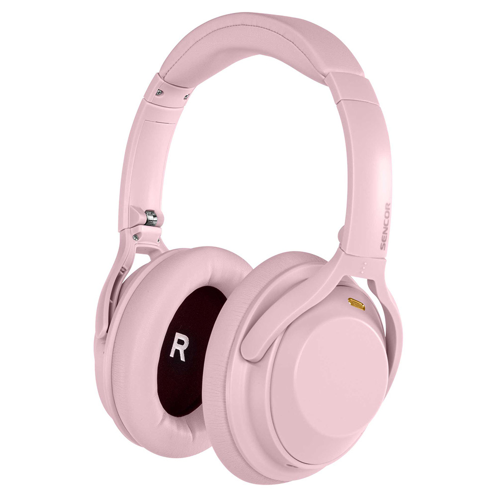 Cordless Headphones with microphone SENCOR SEP Corporate ANC rose