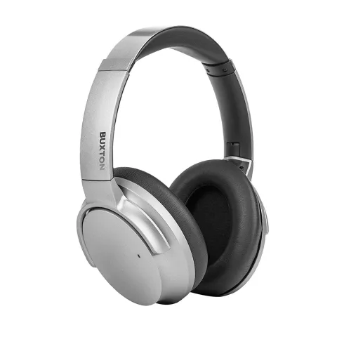 Cordless/Corded Headphones with microphone BUXTON BHP18000SL silver