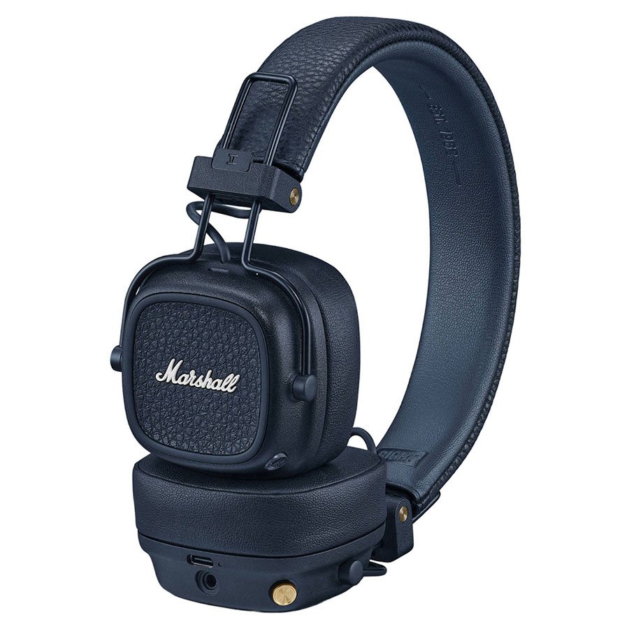 Cordless/Corded Headphones with microphone MARSHALL Major V 1008144 midnight blue