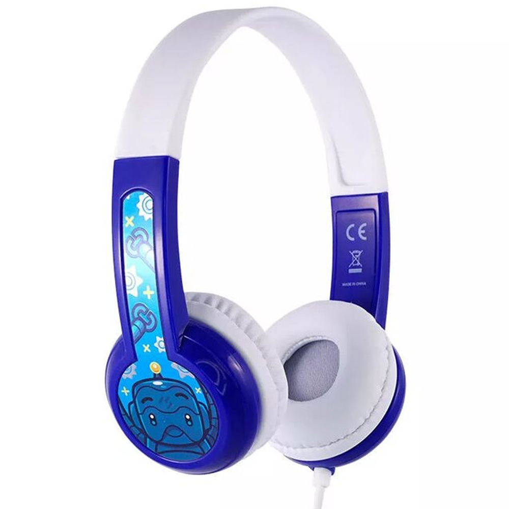 Headphones for Kids ONANOFF Kids BuddyPhones DiscoverFun BP-DISFUN-BLUE blue