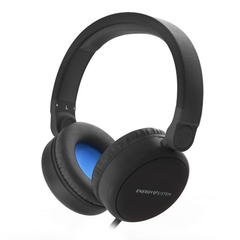 Headphones with microphone ENERGY SISTEM Style 1 Talk black