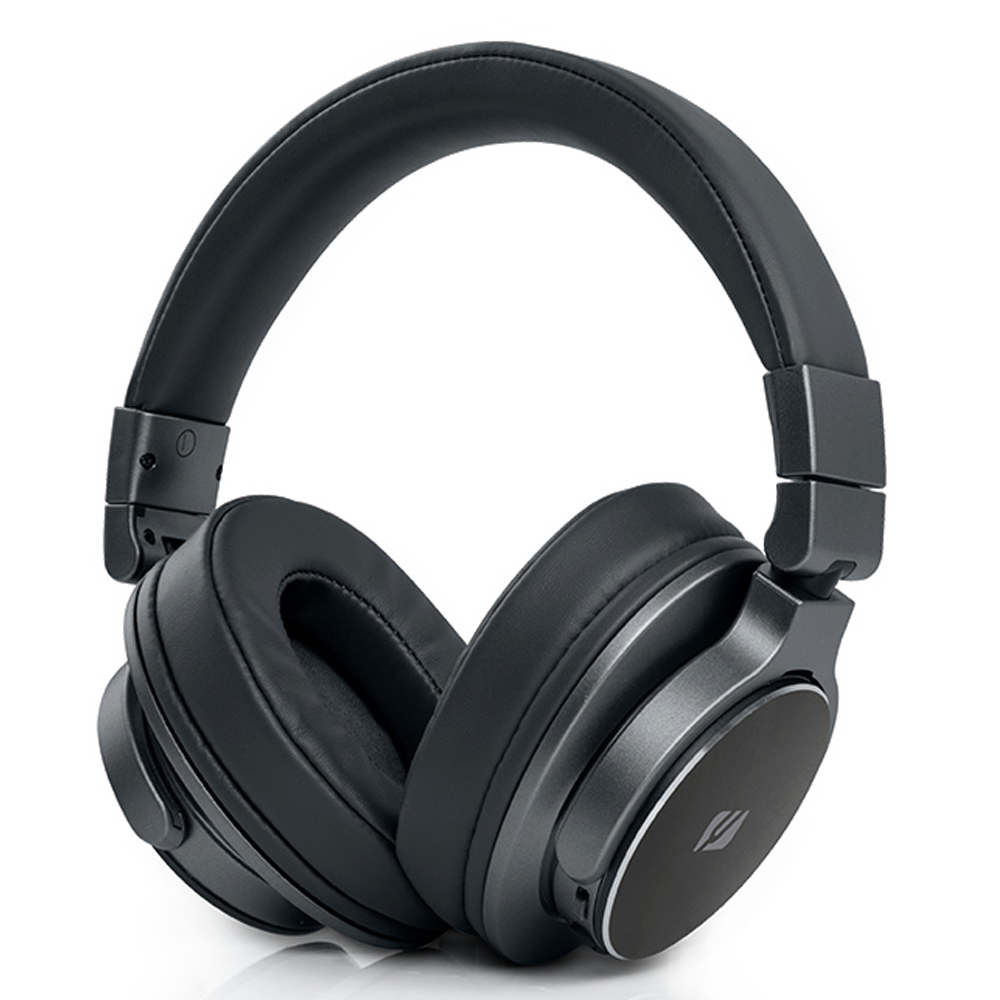 Cordless Headphones with microphone MUSE M-278FB black